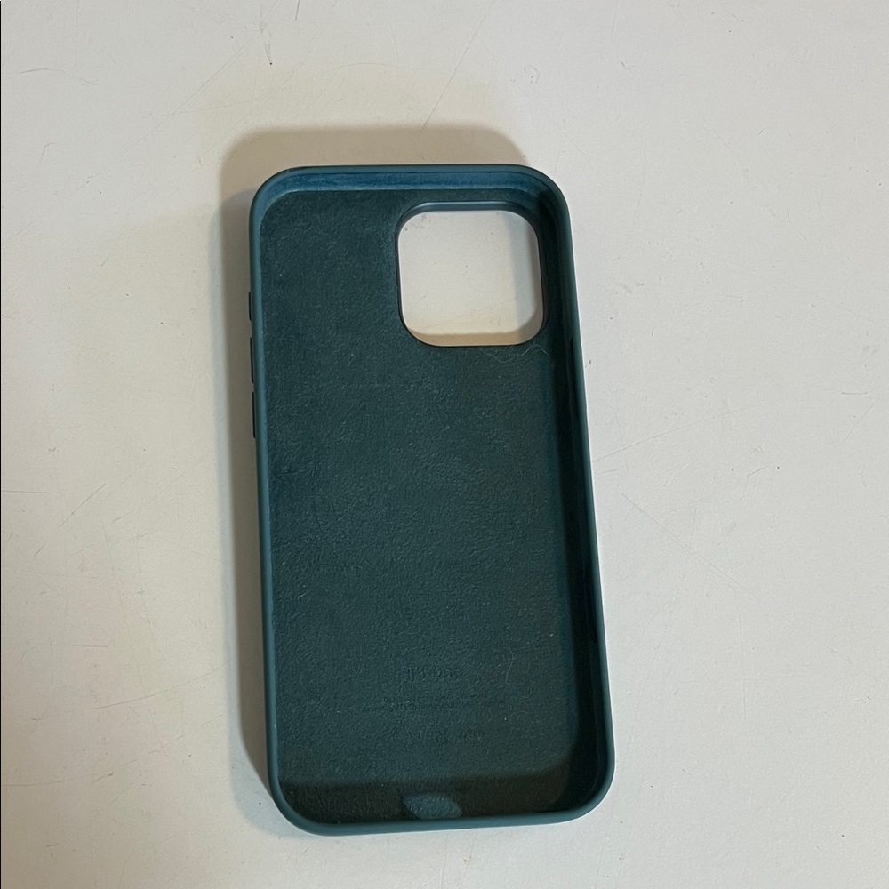 Apple Teal Protective iPhone 14 Pro Max Case with Raised Camera Edge
